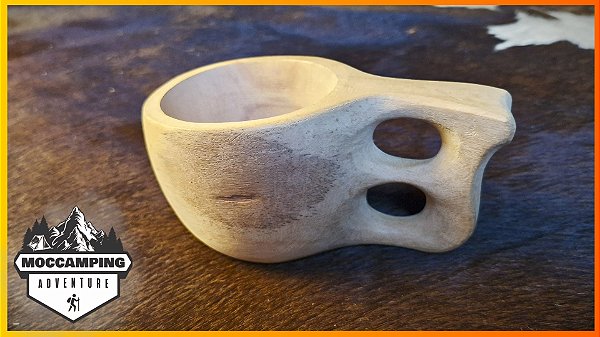 Kuksa de Madeira Artesanal Moccamping – Tradição Nórdica