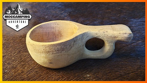 Kuksa de Madeira Artesanal Moccamping – Tradição Nórdica