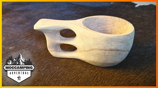 Kuksa de Madeira Artesanal Moccamping – Tradição Nórdica