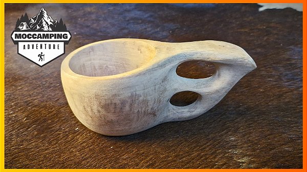 Kuksa de Madeira Artesanal Moccamping – Tradição Nórdica
