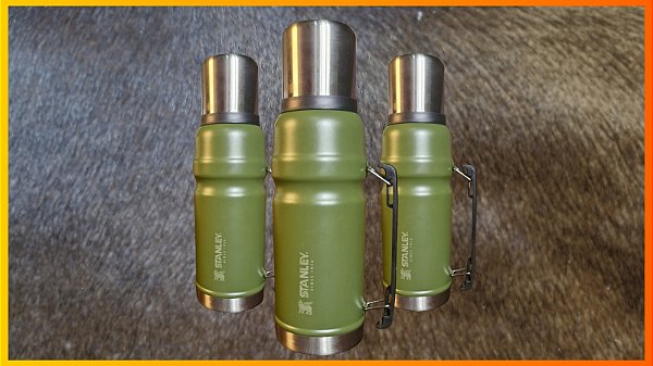 Garrafa Térmica de Inox 1L – Conserva Bebidas Quentes ou Frias com Estilo