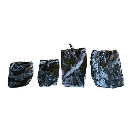 Bolsa Organizadora EX-FA em Nylon Resistente com Fechamento em Cadarço | 5 Tamanhos Disponíveis