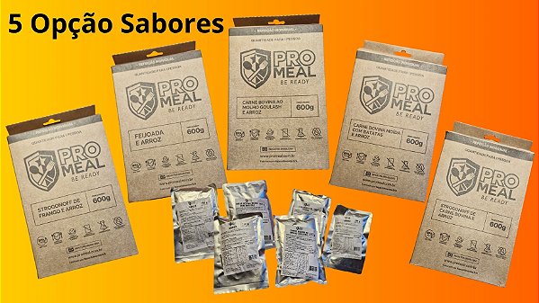 Refeições Avulsas PROMEAL 600g – Prontas para Consumo