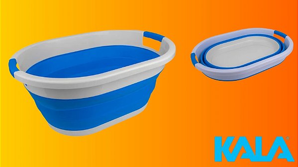 Cesto Multiuso Dobrável 39L – Kala