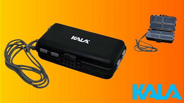 Estojo Organizador de Pesca Kala EPK114 – 9 Compartimentos