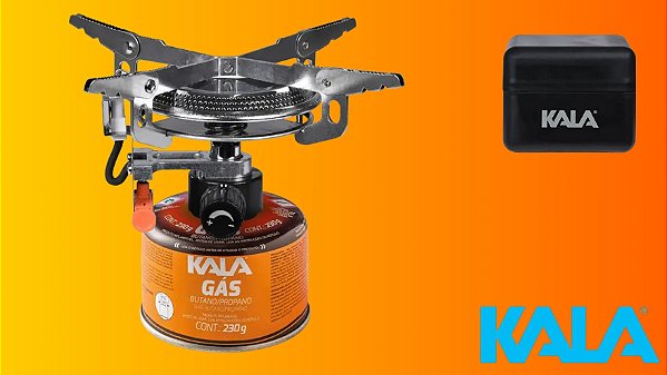 Fogareiro a Gás Camper Automático Kala – Portátil e Compacto