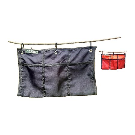 Bolsa Organizadora de Rede Camping EX-FA Nylon 210T 7 Bolsos