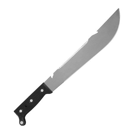 Facão Collins 12" Multiuso – Aço SAE 1074 Niquelado