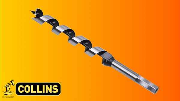Broca Rápida Para Madeira 12mm x 235mm Collins – Alta Performance em Perfurações