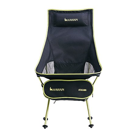 Cadeira Camping Atacama Hawapi Alumínio 125kg com Encosto
