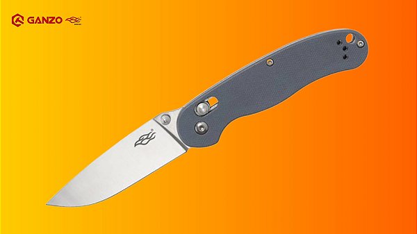 Canivete Ganzo Firebird FB727S Cinza Aço 440C