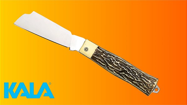 Canivete Kala Aço Inox Cabo ABS 3 Polegadas