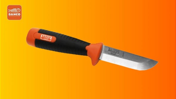 Faca Utilitária Bahco Demolição Ponta Curva 231 mm 2449