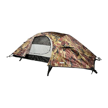Barraca NTK 1 Pessoa Compacta Impermeável 2500mm Camuflada