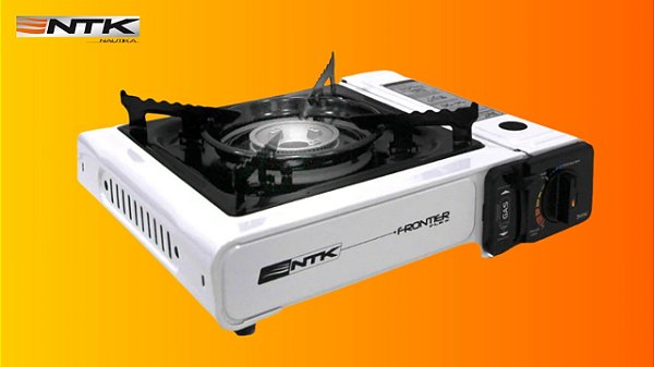 Fogareiro NTK Frontier Portátil com Maleta Branco