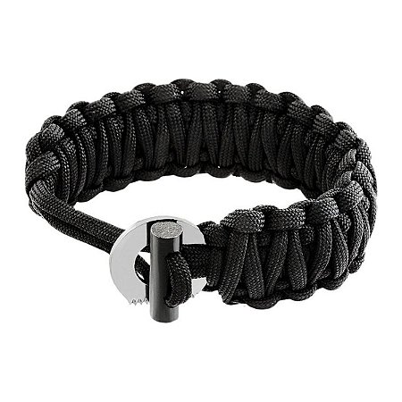 Bracelete de Sobrevivência Cord Mag NTK Paracord 550 com Magnésio