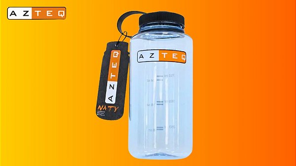 Garrafa Naty 1L Ultra Resistente BPA Free Azteq Azul
