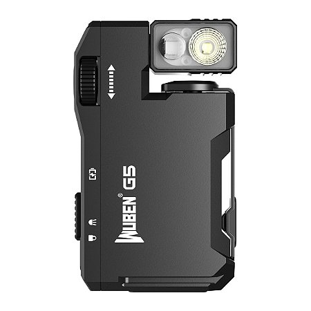 Lanterna Wuben G5 Mini EDC 400 Lúmens RGB com Clipe e Rotação 180°