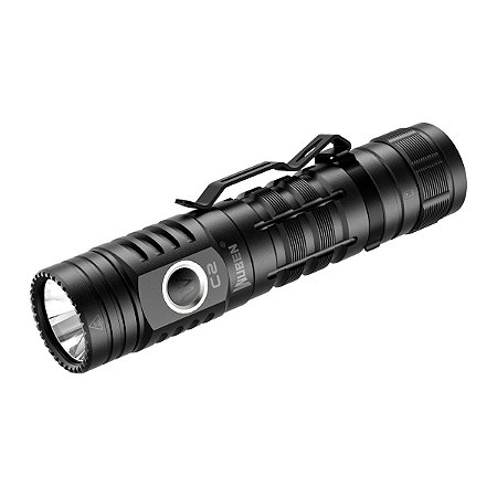 Lanterna Tática Wuben C2 2000 Lúmens Longo Alcance com Power Bank