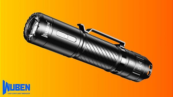 Lanterna Tática Wuben C3 Recarregável 1200 Lúmens LED OSRAM P9