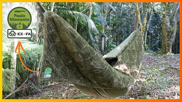 Underquilt EX-FA Modelo Cobertor do Momento Saco de Dormir para Rede com Bolsa de Compressão
