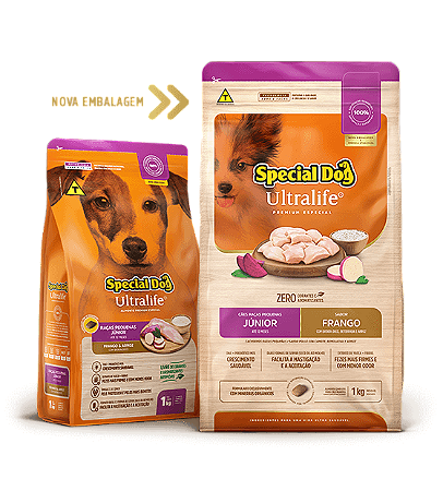 Super Dog - Ultralife - Frango - Júnior - Raças Pequenas