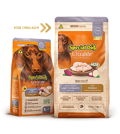Special Dog - Ultralife - Light - Cães Castrados - Raças Pequenas