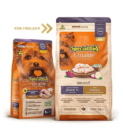 Special Dog - Ultralife - Frango - Sênior 7+ Raças Pequenas