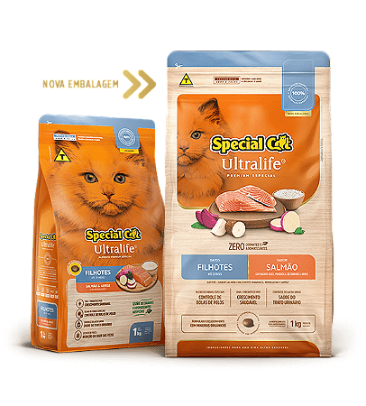 Special Cat - Ultralife - Salmão - Filhotes