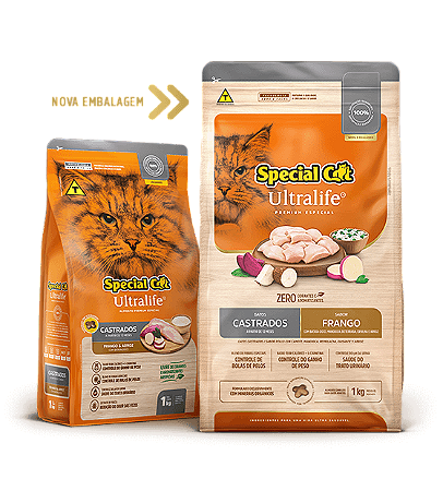 Special Cat - Ultralife - Frango - Gatos Castrados