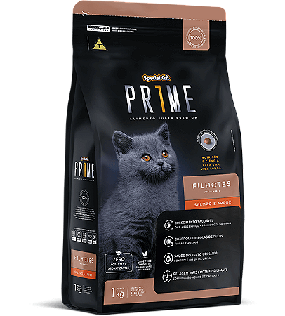 Special Cat - Prime - Salmão e Arroz - Filhotes