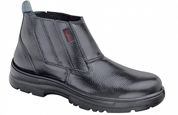 Botina Vaqueta Conforto BV52 Elástico Solado Bidensidade CA