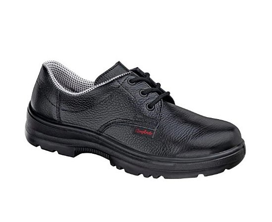 Sapato de Segurança Conforto SV60 Vaqueta Cadarço PU CA