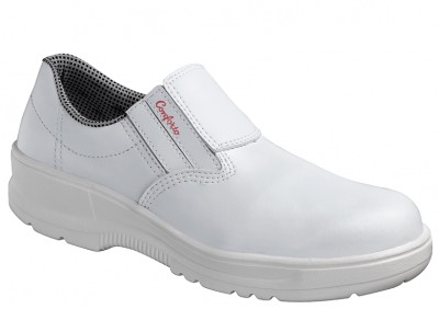 Sapato Branco Unissex SS62 Microfibra Conforto Antiderrapante