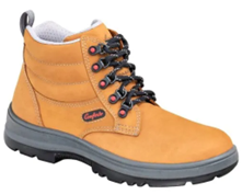 BOTINA BN51 AMARRAR NOBUCK  - MARCA CONFORTO - Cor Camel