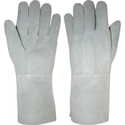 LUVA RASPA PUNHO 15CM - MARCA SUPRICOUROS MARASCA - REF 48. - TAM 10 / G