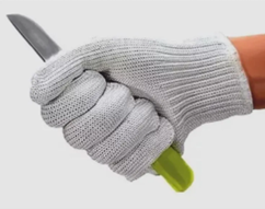 LUVA DE PROTEÇÃO ANTICORTE - MARCA FIODELL - REF FD2/BR - TAM GG