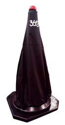 CAPA PARA CONE DE SINALIZAÇÃO C/ CORDÃO - MARCA 360 - COD 700.30585 - TAM REGULAVEL