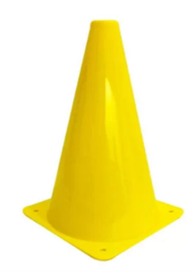 CONE ESPORTIVO - 20CM - MARCA PLASTCOR -  COD 700.00605