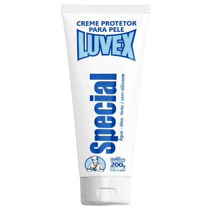 CREME PROTEÇÃO SPECIAL -  200G - ÁGUA, ÓLEO E PINTURA RESISTENTE - MARCA LUVEX - COD 040620100110200