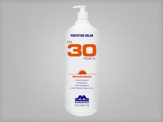 PROTETOR SOLAR FPS 30 - 1KG - FPUVA 12 - MARCA MAVARO