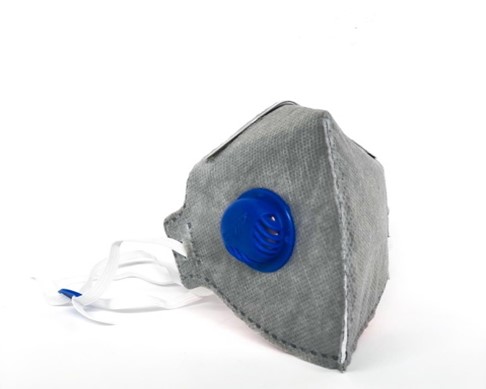 RESPIRADOR DESCARTÁVEL PFF-2S COM VALVULA - MARCA AIR SAFETY - COD 8002.04