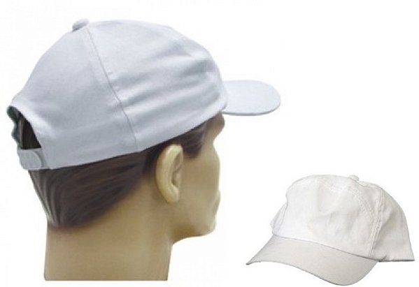 BONE BRIM COR BRANCO - MARCA LAMARE - REF 53