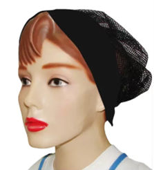 TOUCA TULE COR PRETA - MARCA LAMARE - REF 45PP