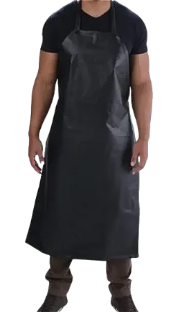 AVENTAL PVC PRETO - 1,20 X 0,60M - MARCA PROT-CAP - COD 735PR