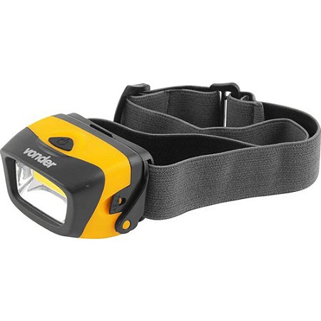 LANTERNA DE CABEÇA LED COB – LCV 120 – 3 PILHAS AAA – MARCA VONDER