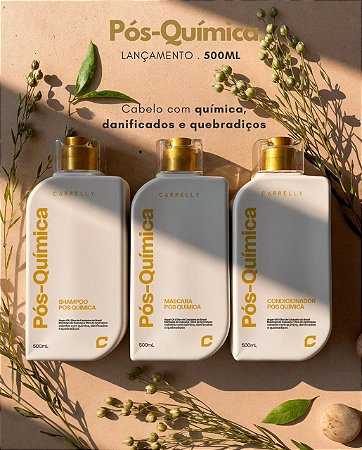 KIT PÓS QUIMICA - VERSÃO 500ML