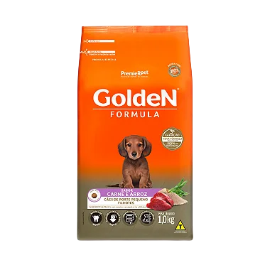 GoldeN filhote mini bits carne/arroz 1kg
