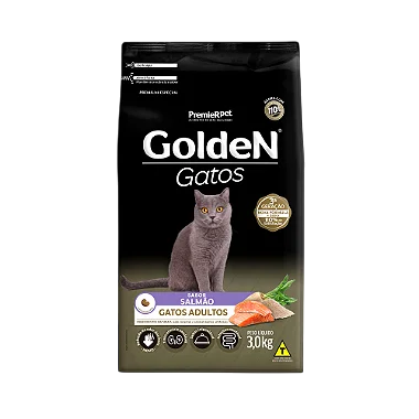 GoldeN gatos adultos salmão 3 kg