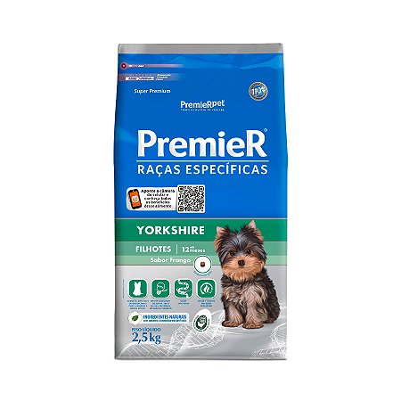Premier Yorkshire Filhotes frango 1kg